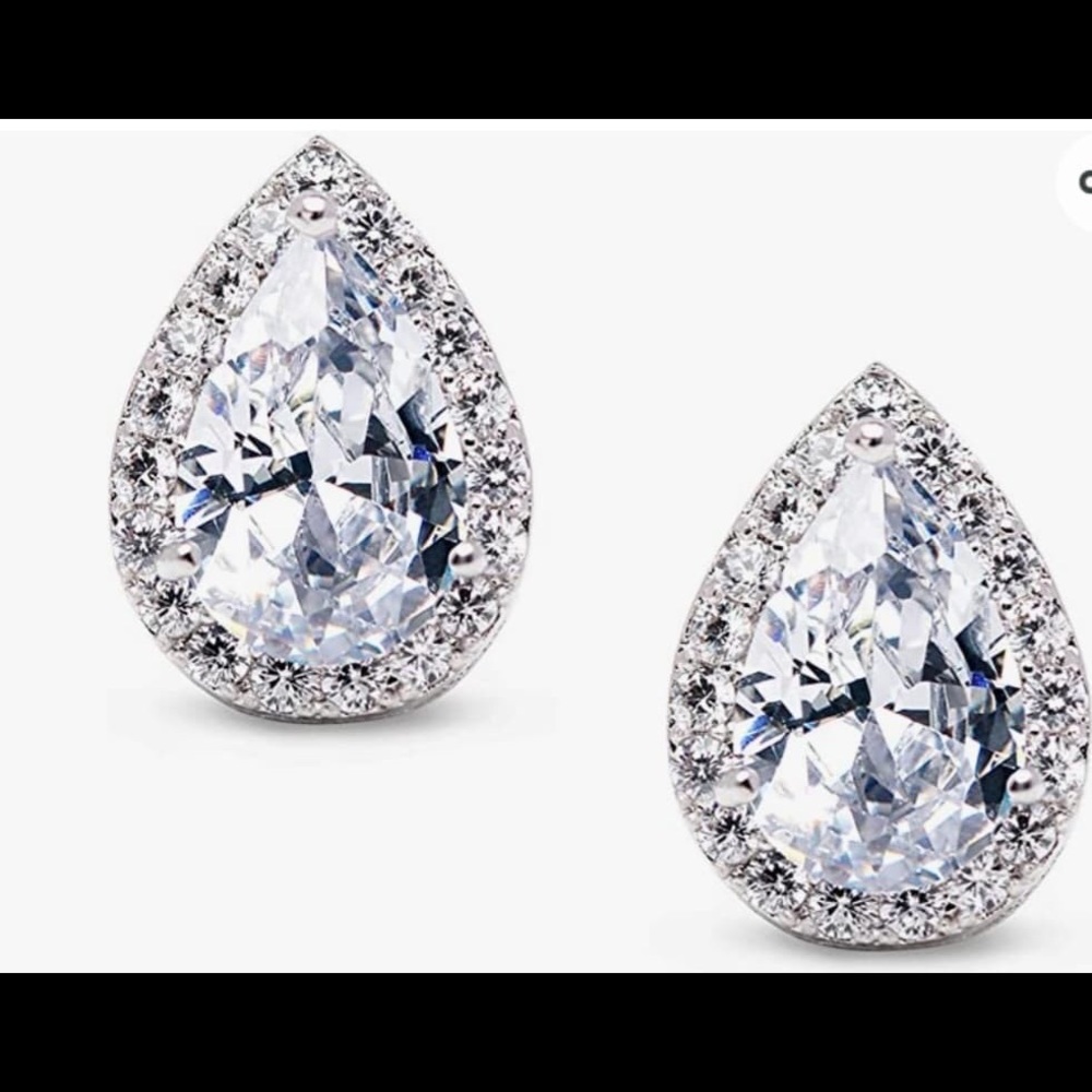 NEW Tear-drop shaped stud earrings.